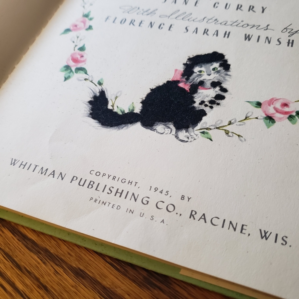 Miss Sniff Vintage Fuzzy Wuzzy Book Rare